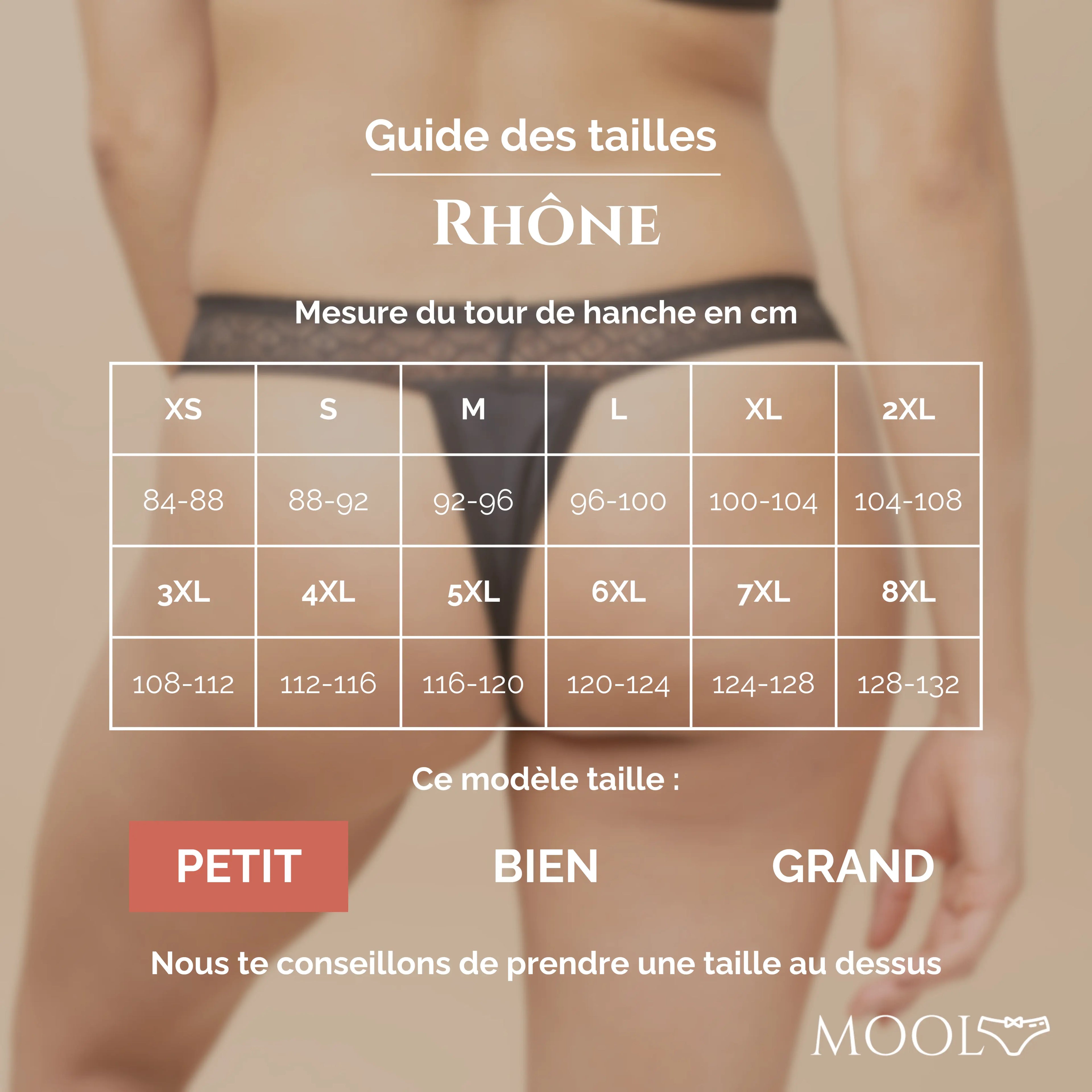 Rhône pour Flux Léger - Du XS au 8XL