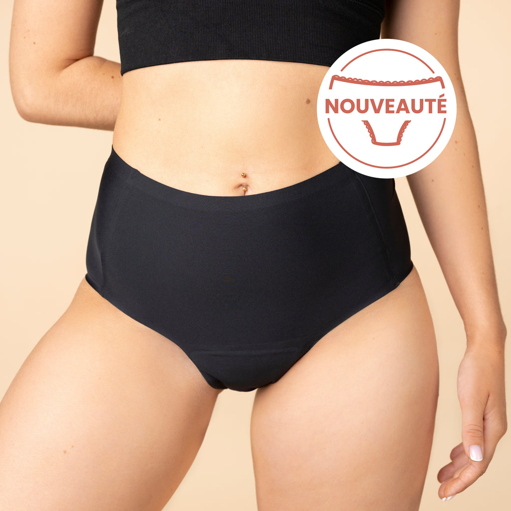 Naya - Culotte Taille Unique pour Flux Moyen - Non éligible à l'offre 1ère culotte offerte - Du S au 4XL